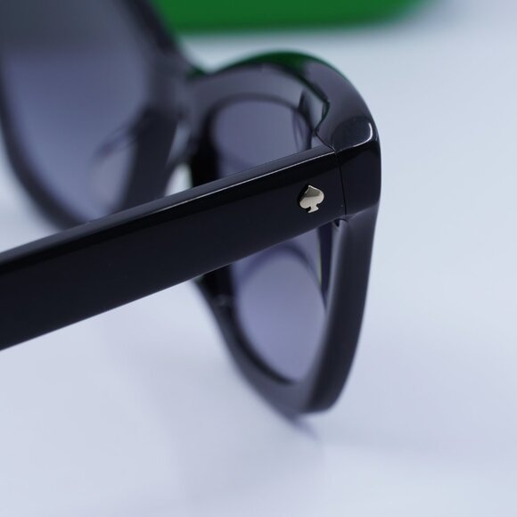 Kate Spade AMELIE/G/S 0807 9O Cat Eye Sunglasses - Black/Dark Grey Gradient main image 8